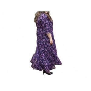 NEW SWUUN the radiant maxi dress in purple